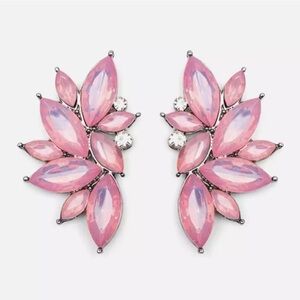 Sweet Pink Crystal Earrings